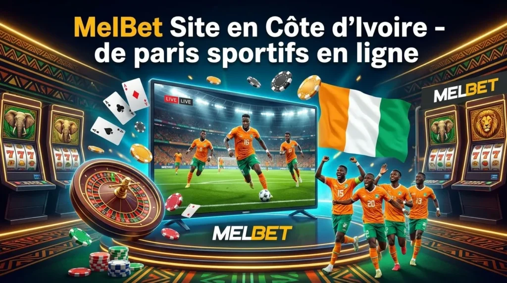 MelBet en Côte d'Ivoire - de paris sportifs en ligne